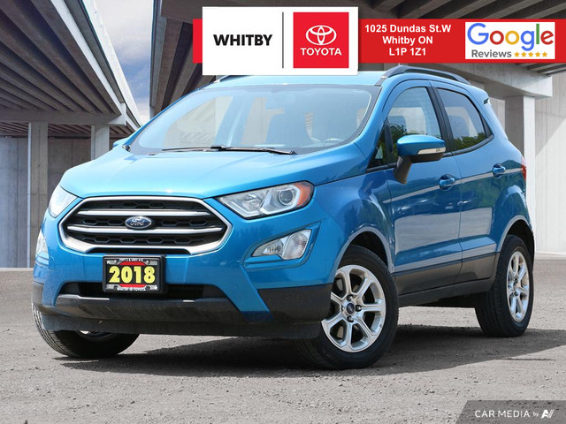 2018 Ford EcoSport SE FWD 1.0L I3 / Power Moon Roof / Alloy Whee in Cars & Trucks in Oshawa / Durham Region