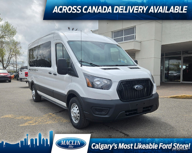 2025 Ford Transit Passenger Wagon PASSENGER XL | 15-PASS SEATS | in Cars & Trucks in Calgary