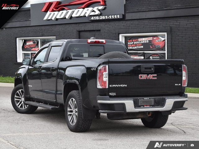 2016 GMC Canyon 4X4 Crew Cab 128.3" SLE | REMOTE START | NO ACCI in Cars & Trucks in City of Toronto - Image 4