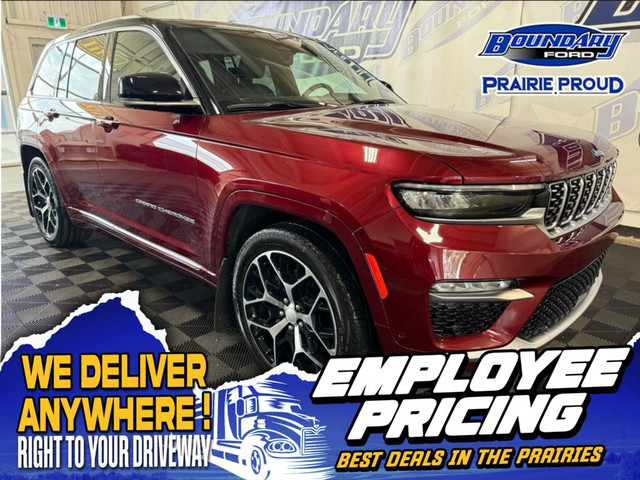 2023 Jeep Grand Cherokee 4xe SUMMIT RESERVE 4XE | HTD/CLD LTHR | in Cars & Trucks in Lloydminster
