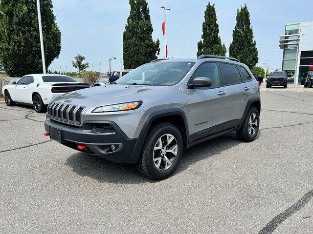 2015 Jeep Cherokee Trailhawk | 3.2L V6 | HEATED LEATHER | BACK U in Cars & Trucks in Oakville / Halton Region - Image 2