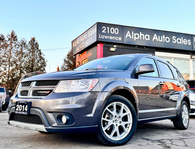 2014 Dodge Journey AWD R/T |LEATHER|DVD|7-PASS|
