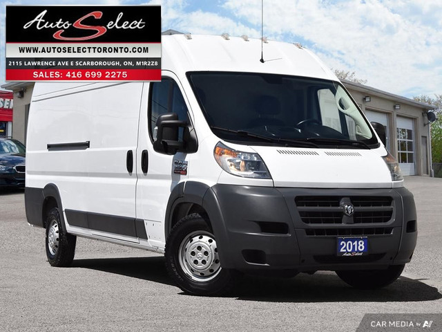 2018 RAM ProMaster 3500 High Roof Well Maintained - Backup Ca... in Cars & Trucks in City of Toronto