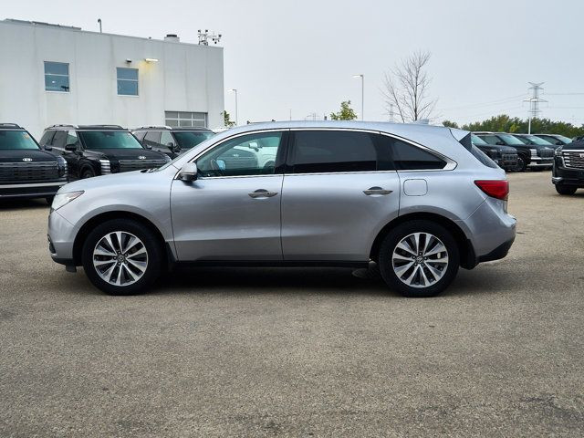 2016 Acura MDX Nav Pkg | Awd | Backup Cam | Adaptive Cruise in Cars & Trucks in Edmonton - Image 2