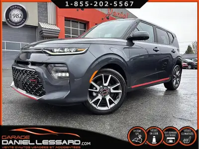 KIA SOUL GT LINE, CUIR, TOIT, ANGLE MORT, HEAD UP DISPLAY, LOUVOIMENT, CRUSE ADAPT, MAG 18 VOIR BEAU...