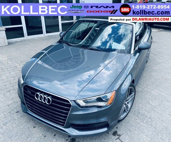 2016 Audi A3 2.0T TECHNIK S LINE CONVERTIBLE CLEAN CARFAX INCL in Cars & Trucks in Gatineau - Image 3