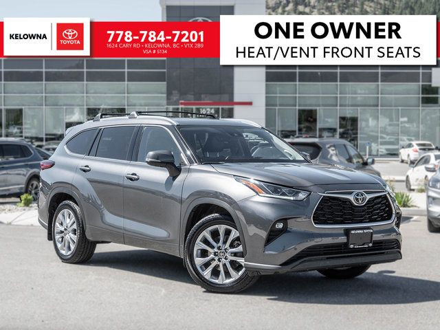 2023 Toyota Highlander Limited | ONE OWNER | HEAT/VENT FRONT in Cars & Trucks in Kelowna