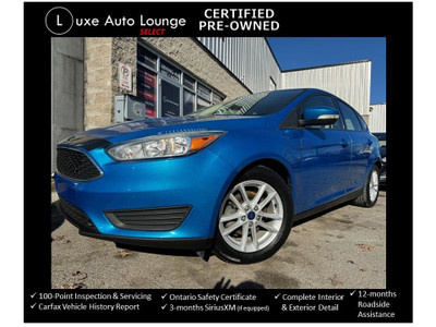  2015 Ford Focus SE, AUTO, HEATED SEATS, BLUETOOTH, BACK-UP CAME