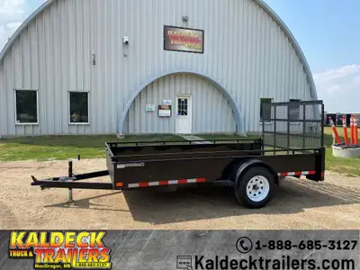 2025 Canada Trailers 6in. x 12in. Utility Trailer - (1) 3500# Spring Axle - 2990# GVWR - 1232# Curb...