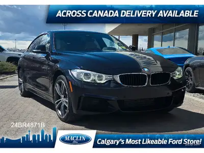 2016 BMW 4 SERIES 435i 3.0L 8 SPEED AUTOMATIC FEATURES: POWER LIFTGATE LANE KEEP LEATHER HEATED SEAT...
