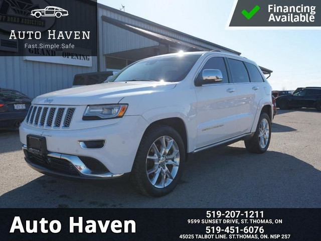 2014 Jeep Grand Cherokee SUMMIT | ECODIESEL | ACCIDENT FREE | in Cars & Trucks in London