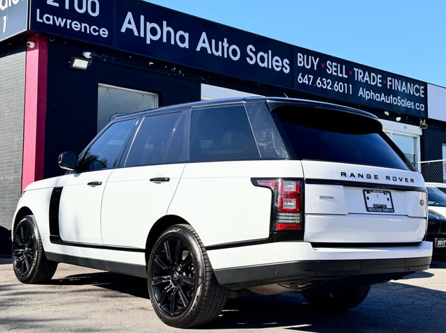 2016 Land Rover Range Rover Supercharged 4WD |DVD|BLACK PACK|TEC in Cars & Trucks in City of Toronto - Image 3