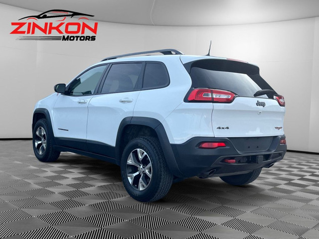 2016 Jeep Cherokee TRAILHAWK |V6|4X4|LEATHER|NAVI|BACK-UP CAM|RE in Cars & Trucks in Barrie - Image 4