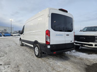 This brand new OXFORD WHITE 2024 FORD TRANSIT CARGO VAN is powered by an ELECTRIC ENGINE THAT'S PAIR... (image 5)