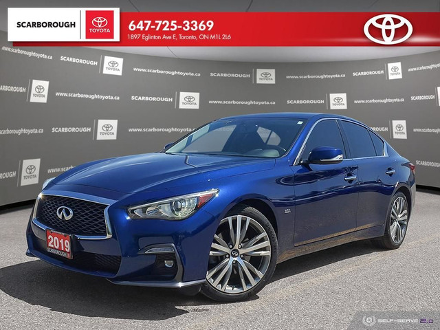 2019 Infiniti Q50 3.0t Signature Edition AWD | Leather | Sunroof in Cars & Trucks in City of Toronto