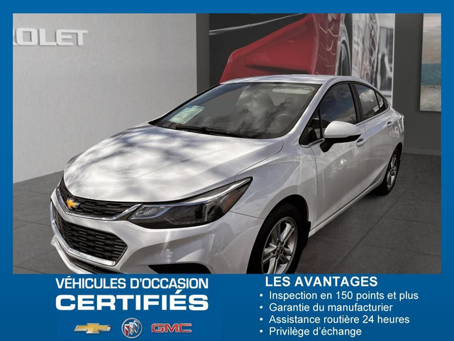  2017 CHEVROLET CRUZE Bluetooth, DEMARREUR A DISTANCE in Cars & Trucks in Longueuil / South Shore