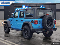 Look at this certified 2021 Jeep Wrangler Unlimited Willys 4X4, Auto, Tow Pkg, Alpine Audio, Blind S... (image 2)