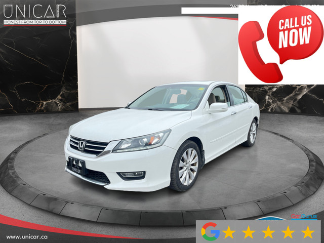 2013 Honda Accord Sedan No Accidents V6 EX-L Lane Assist Leather in Cars & Trucks in Markham / York Region - Image 3