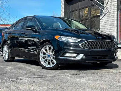 2018 FORD FUSION AWD TITANIUM/PLATINIUM EN SUPERBE CONDITION MECANIQUE ET ESTHETIQUE!!!! CLEAN CARFA...