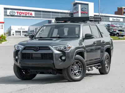 Magnetic Gray Metallic 2021 Toyota 4Runner TRD Off Road! Navigation / Leather / Sunroof / Power Fron...