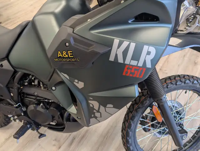 2025 Kawasaki KLR650 NONABS in Scooters & Pocket Bikes in Medicine Hat - Image 6