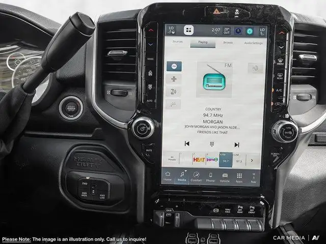 2025 Ram 2500 Big Horn Night Edition Crew 4x4 Diesel Nav in Cars & Trucks in St. Albert - Image 18
