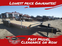 2024 Canada Trailers 7X24ft Tri-Axle Equipment Trailer