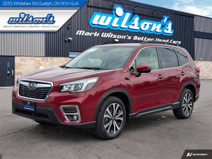 2019 Subaru Forester Limited | Leather | Nav | Sunroof | Adaptive Cruise Control | Heated Seats & Steering |