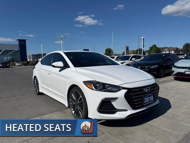 2018 Hyundai Elantra Sport Manual  - Sunroof -  Leather Seats in Cars & Trucks in Ottawa - Image 4