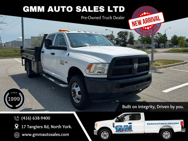 2017 Ram 3500 Dually Crew Cab Flat Bed 4WD in Cars & Trucks in City of Toronto