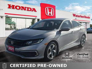 2021 Honda Civic LX | CARPLAY | BACKUP CAM | BLUETOOTH | HEATED SEATS