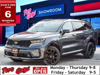 2021 Kia Sorento SX Gravity Gray *NEW TIRES*, *PANORAMIC ROOF*, *NAVIGATION*, *BLUETOOTH*, *CLEAN CA...