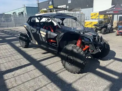2022 Can-Am Maverick X3 MAX X rs Turbo RR With Smart-Shox Desert Tan / Carbon Black / Can-am Red - v...