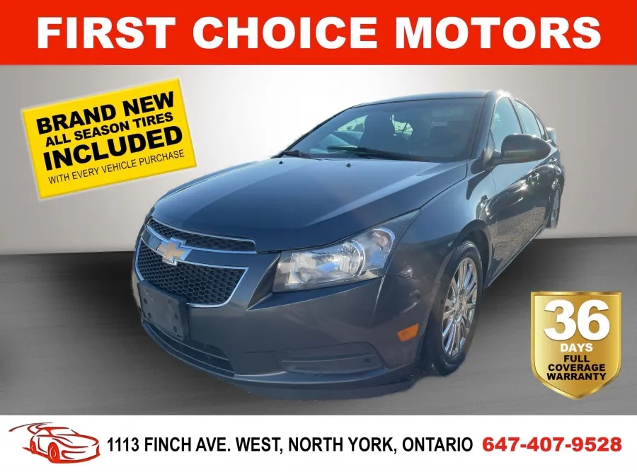 2013 CHEVROLET CRUZE ECO ~AUTOMATIC, FULLY CERTIFIED WITH WARRAN