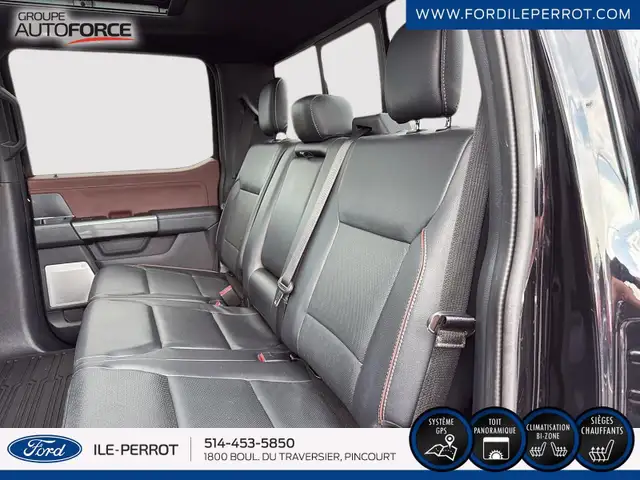 2022 Ford F-150 LARIAT 4X4, CUIR, TOIT PANORAMIQUE in Cars & Trucks in City of Montréal - Image 12