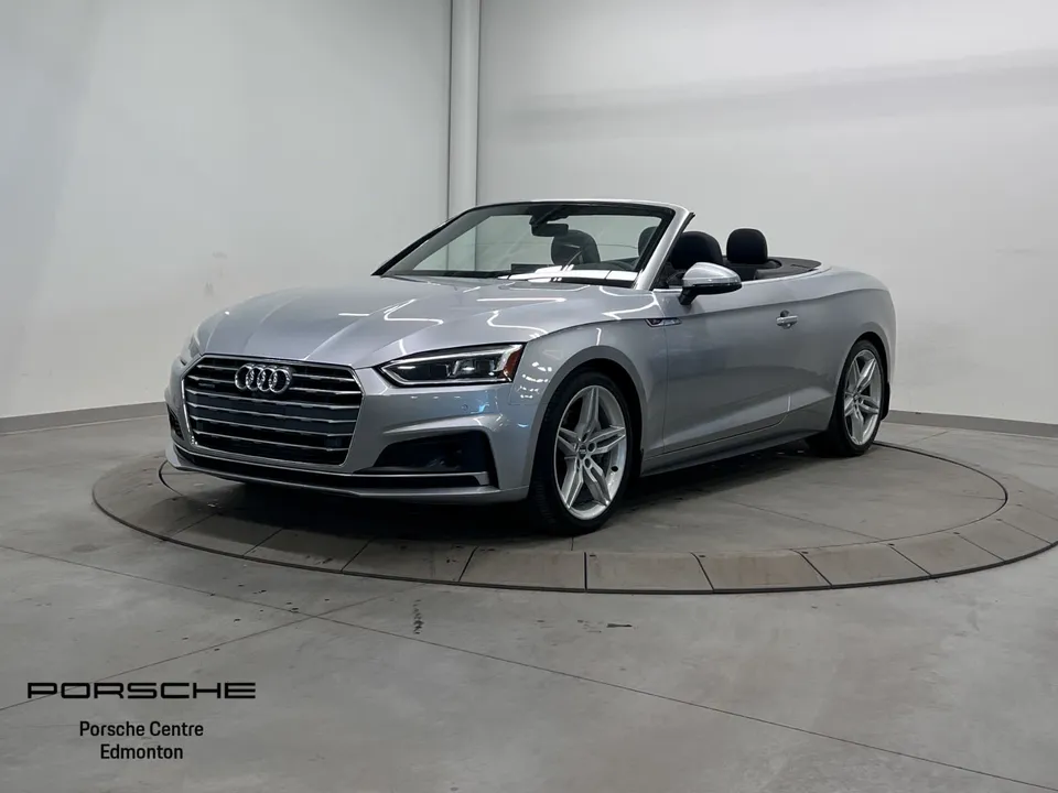 2018 Audi A5 Cabriolet | One Owner, Two Sets of Tires and Rims,