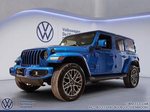 2023 Jeep Wrangler SAHARA/HIGH ALTITUDE/TOIT DUR TOIT MOU/NAV/CUIR