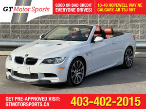 2011 BMW M3 2dr Conv | RED LEATHER | LOW KMS| $0 DOWN | EVERYONE APPROVED!