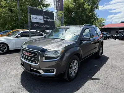 LOADED DEALER SERVICED SINCE NEW This 2015 GMC Acadia SLT-2 AWD 7 PASSENGER is a spacious and reliab...