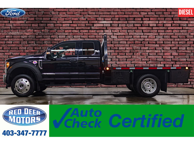 2019 Ford F-550 4x4 Super Cab XLT Dually Deck Diesel BCam in Cars & Trucks in Grande Prairie