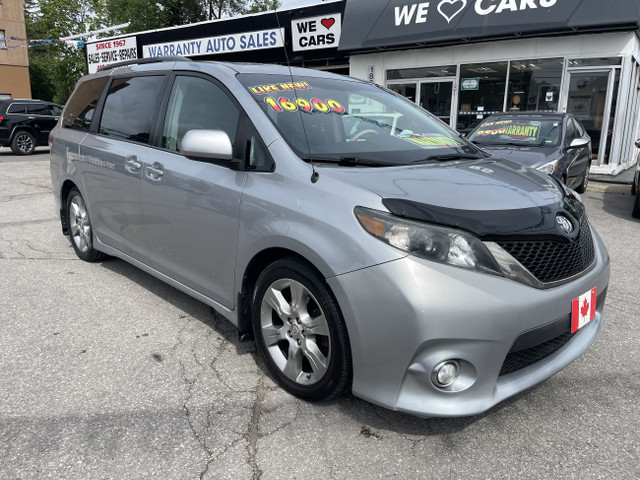 2012 Toyota Sienna SE BT REV CAM PWR HEAT SEATS SUNROOF..PERFECT in Cars & Trucks in City of Toronto