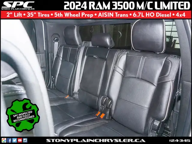 2024 RAM 3500 Limited 4x4 Mega Cab 6'4 in Cars & Trucks in St. Albert - Image 29