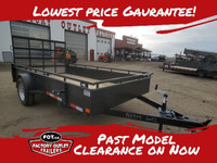 2024 Canada Trailers 6x12ft Steel Side Utility