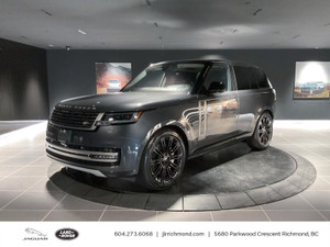 2023 Land Rover Range Rover SE | Heated Windscreen | Tow Hitch Receiver | Gloss Grand Black veneer | Head Up Display