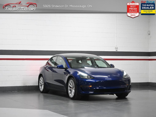 2021 Tesla Model 3 Standard Range Plus No Accident White Leather in Cars & Trucks in Mississauga / Peel Region - Image 3