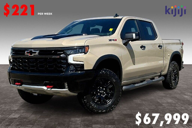 2023 Chevrolet Silverado 1500 4wd Crewcab Zr2 in Cars & Trucks in Edmonton