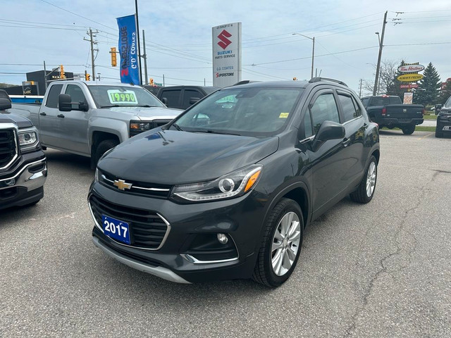  2017 Chevrolet Trax Premier AWD ~Remote Start ~Backup Cam ~Blue in Cars & Trucks in Barrie