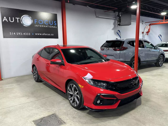 2020 HONDA Civic SPORT TURBO HATCHBACK - TOIT OUVRANT - CAMERA D in Cars & Trucks in City of Montréal - Image 3