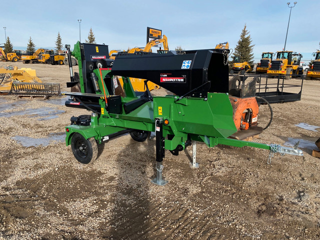 2024 Wallenstein WP875 Winch Infeed Towable Firewood Processor in Heavy Equipment in Lethbridge