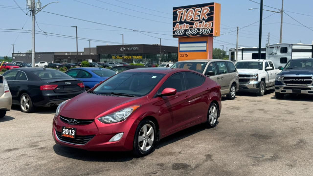 2013 Hyundai Elantra GLS, WELL SERVICED, SUNROOF, CERTIFIED, ONL in Cars & Trucks in London
